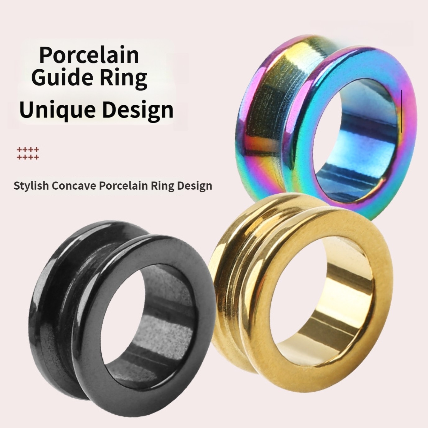 Fly Reel - Anillo guía para carretes de pesca: