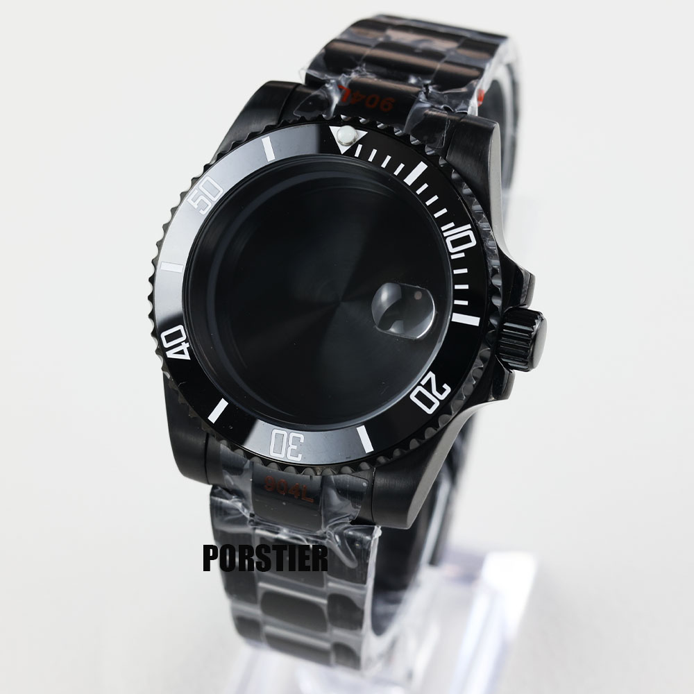 Reel Case - Caja de reloj de pvd negra