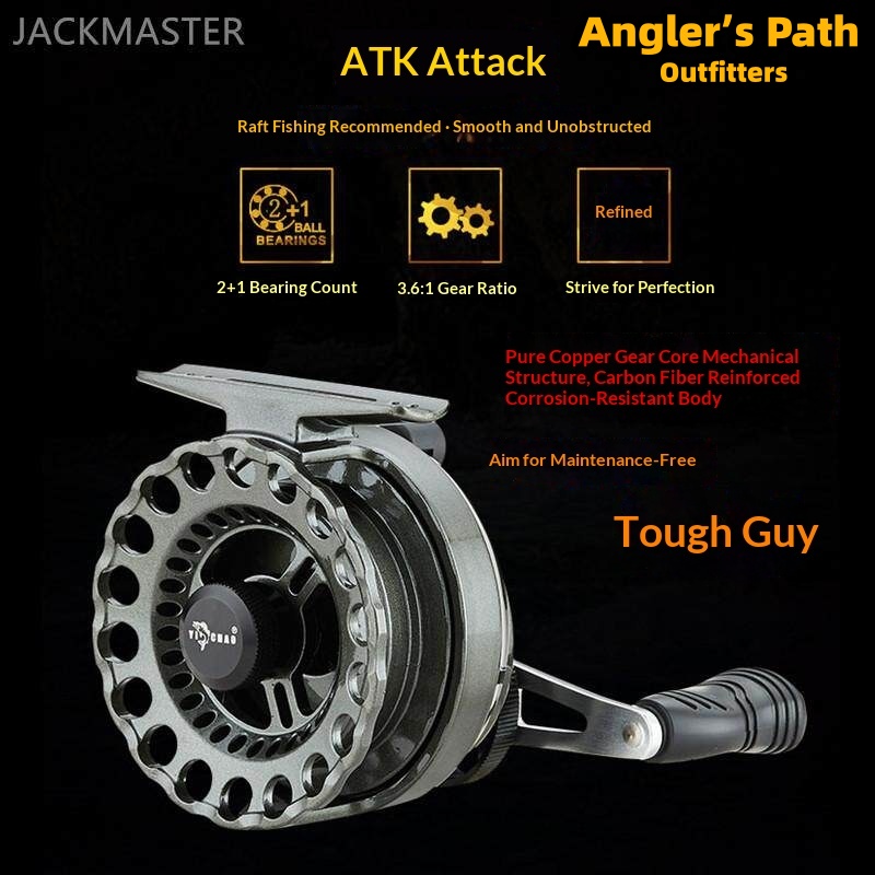 Ice Fishing Reel - Carrete de Pesca YI CHAO Atk