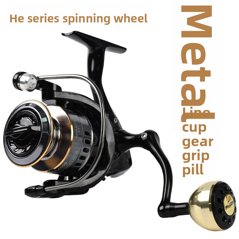 Ice Fishing Reel - Carrete de Pesca Giratorio de Largo