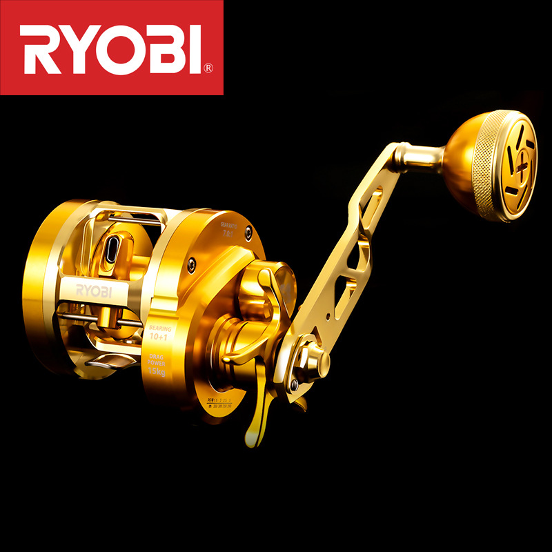 Ice Fishing Reel - Carrete de Pesca Ryobi VARIUS Gold