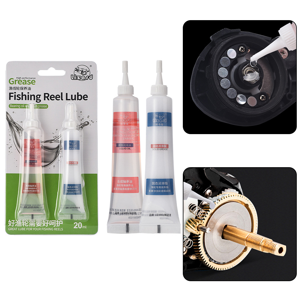 Reel Grease - Carrete de pesca, cuidado del carrete