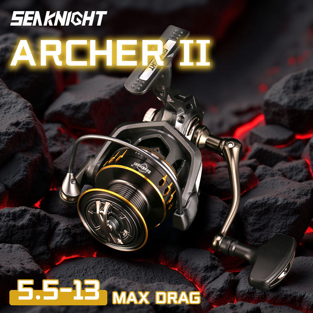 Carrete de Pesca Seaknight ARC - Ice Fishing Reel reseña y precio