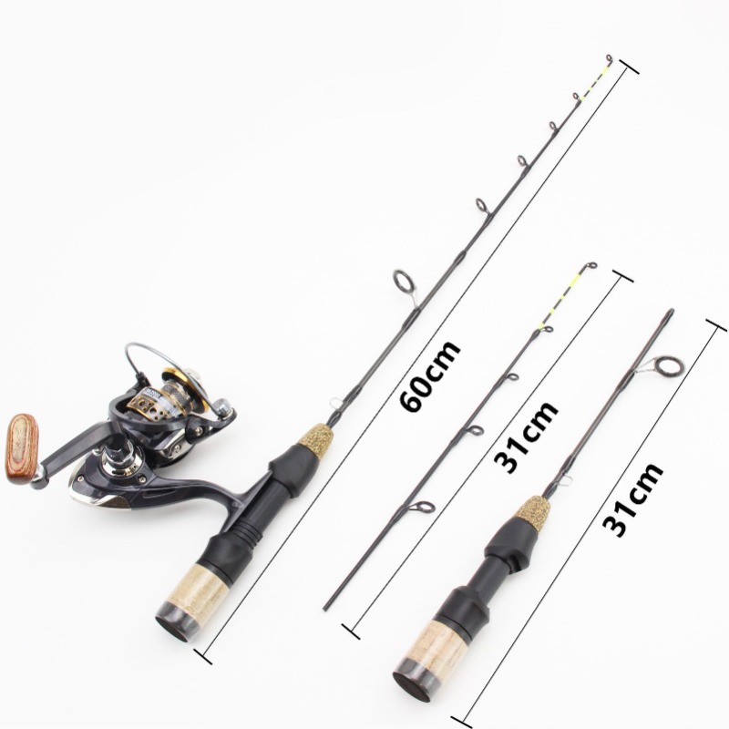 Combos de carrete de caña de 6 - Ice Fishing Reel reseña y precio