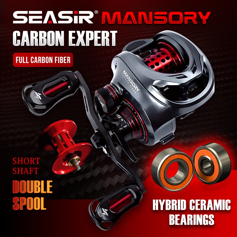 Carrete de pesca Seasir Mansor - Ice Fishing Reel reseña y precio