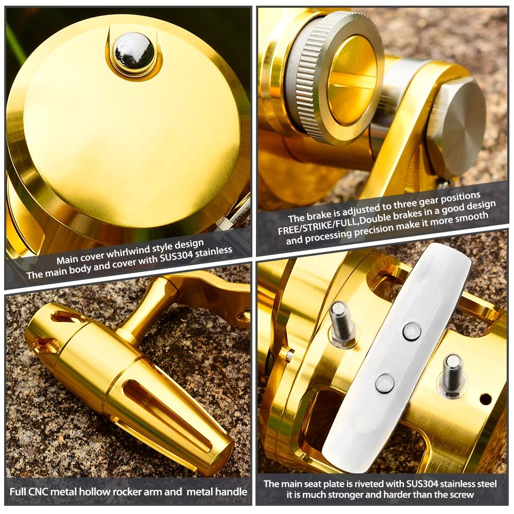 Carrete de Pesca PRO BEROS 5,7 - Trolling Reel reseña y precio