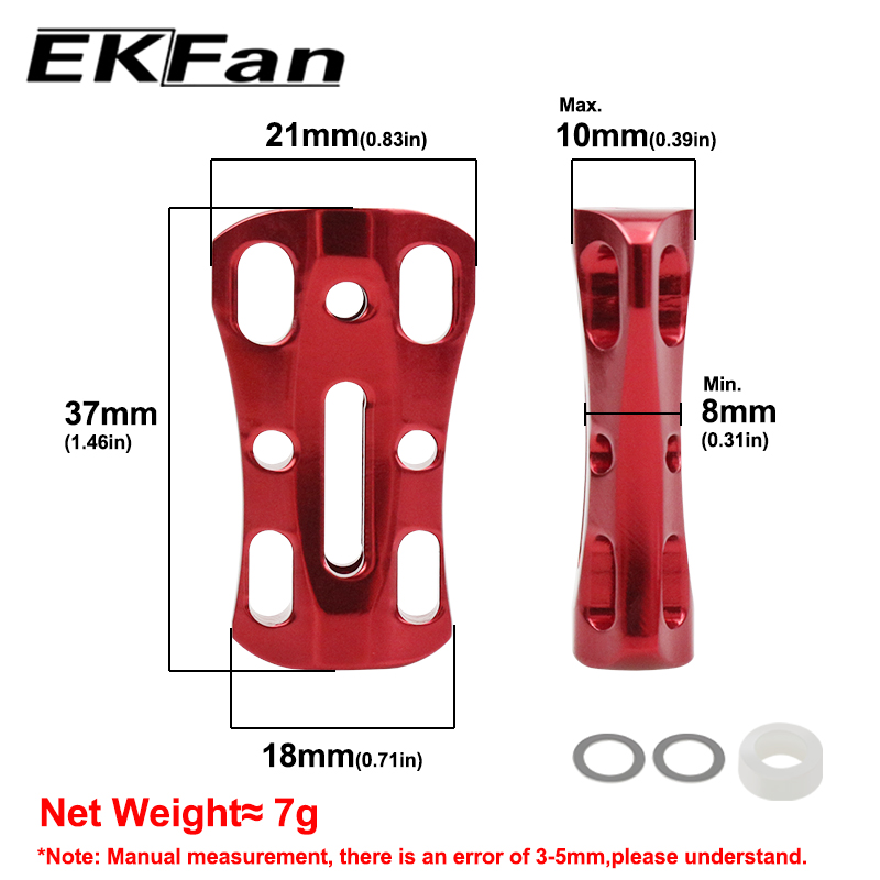 EKFan 1 ud. Perilla de carrete - Spinning Reel reseña y precio