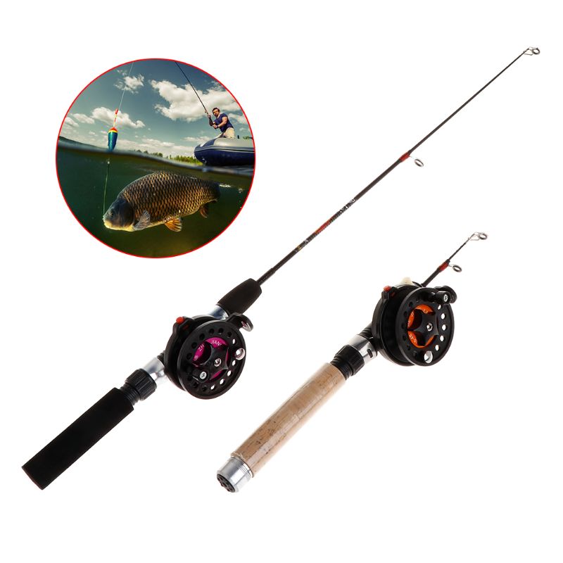 YD61 1 Juego caña pescar con c - Ice Fishing Reel reseña y precio