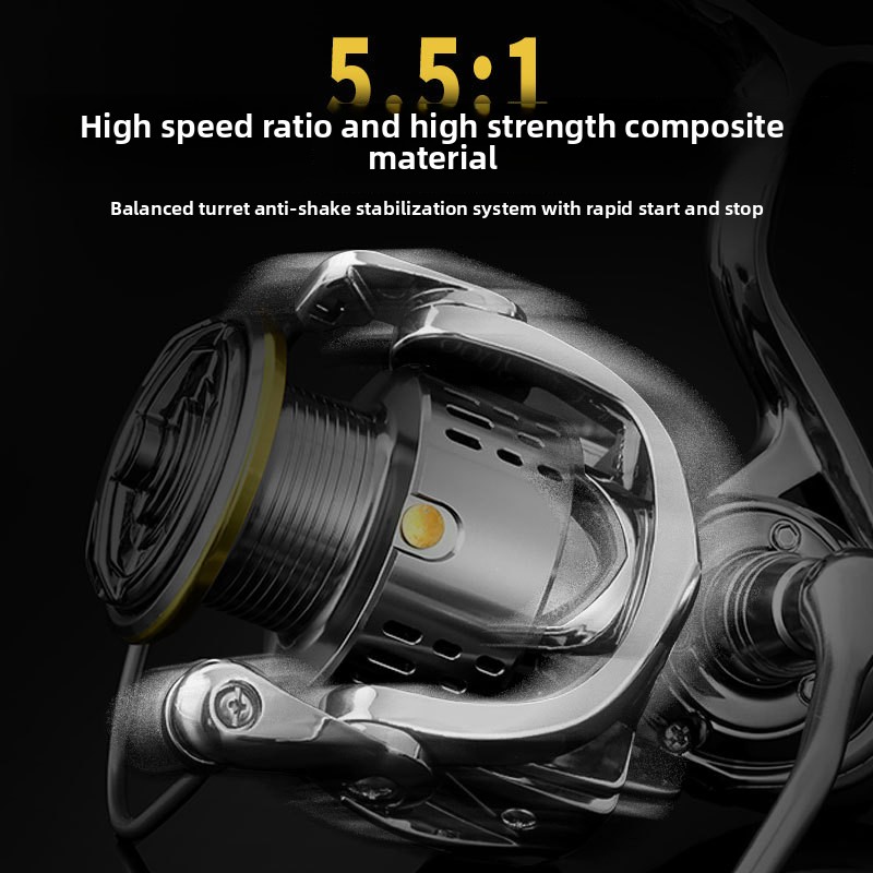 Carrete de Pesca Giratorio de  - Ice Fishing Reel reseña y precio
