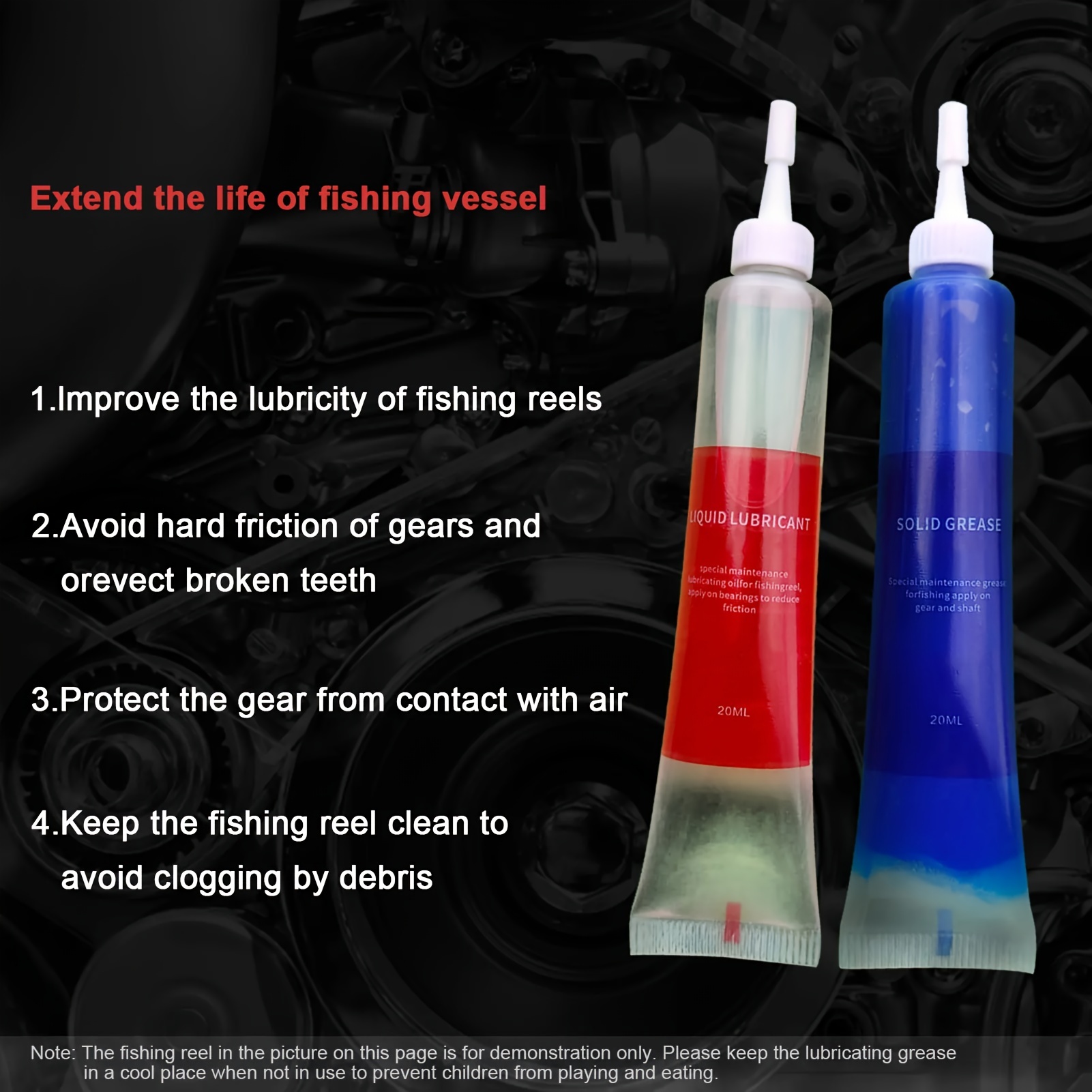 Kit de mantenimiento de carret - Reel Grease reseña y precio