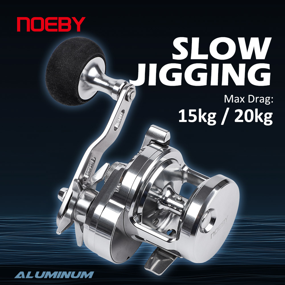 Carrete de Pesca NOEBY para Ji - Trolling Reel reseña y precio